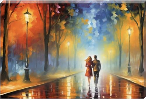 Farewell To Anger Remake Canvas Wall Art Picture Contemporary 20" x 28" - Love By Canvas