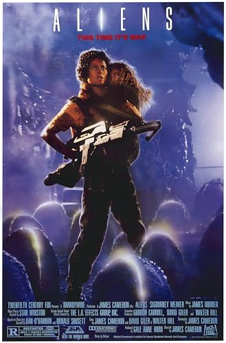 Alien Movie Poster/Wall Poster Art - Sigourney Weaver - 80's movie theme - Love By Canvas