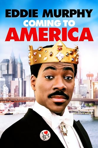 Coming To America Movie/Film Poster Wall Art - Eddie Murphy A4 Size - Love By Canvas